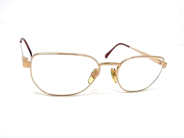 Alain Mikli - OLIVER by VALENTINO オリバー バイ ヴァレンティノ 度入り メガネ 眼鏡 めがね レディース メンズ ゴールド系 DM5865