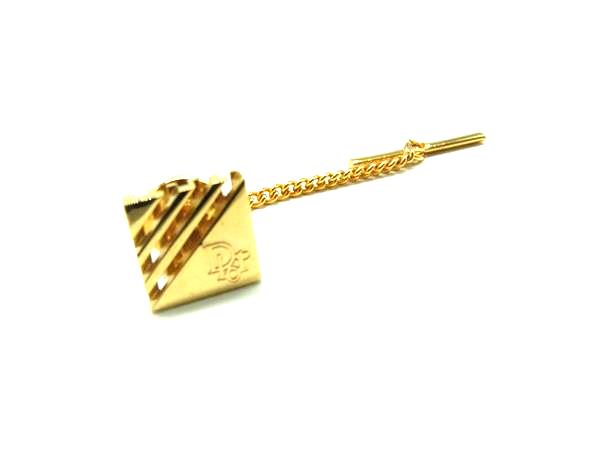 乐天商城 - ■美品■ ChristianDior クリスチャンディオール タイピン ピンバッジ アクセサリー 紳士 ビジネス メンズ ゴールド系 DM5087