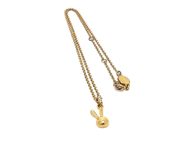 樂天商城 - MARC BY MARC JACOBS マークバイマークジェイコブス ラビット ウサギ ネックレス ペンダント アクセサリー ゴールド系 DM6335