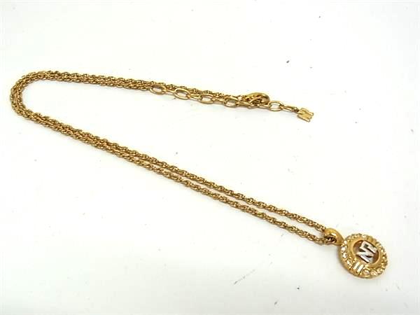 樂天商城 - NINA RICCI ニナリッチ ラインストーン ネックレス ペンダント アクセサリー レディース ゴールド系×シルバー系 DK0146