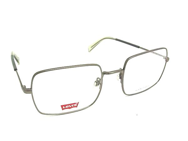 樂天商城 - ■極美品■ Levi's リーバイス LV1044 R81 145 メガネ 眼鏡 めがね レディース メンズ シルバー系 DK1738