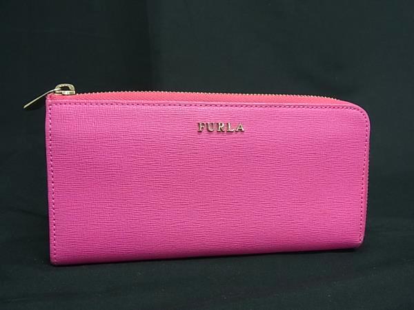 FURLA フルラ レザー L字ファスナー �