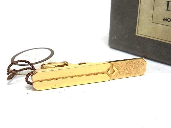 ■美品■ ChristianDior クリスチャンディオール タイクリップ ネクタイピン ビジネス 紳士 メンズ ゴールド系 DM6842