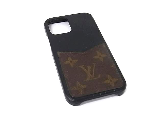 其它 - LOUIS VUITTON ルイヴィトン M80080 モノグラム バンパー iPhone12/12Pro アイフォン スマホケース ブラック系×ブラウン系 DM7112