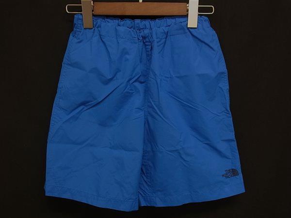 ■美品■ THE NORTH FACE - ザ・ノースフェイス ナイロン100％ ショートパンツ ボトムス 洋服 表記サイズ 140 キッズ ブルー系 DG3563