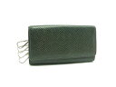 LOUIS VUITTON ルイヴィトン M30524 タイガ ミュルティクレ4 4連 キーケース 鍵入れ レディース メンズ エピセア グリーン系 DI6115