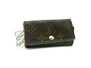 LOUIS VUITTON ルイヴィトン M62631 モノグラム ミュルティクレ4 4連 キーケース 鍵入れ レディース メンズ ブラウン系 DJ5565