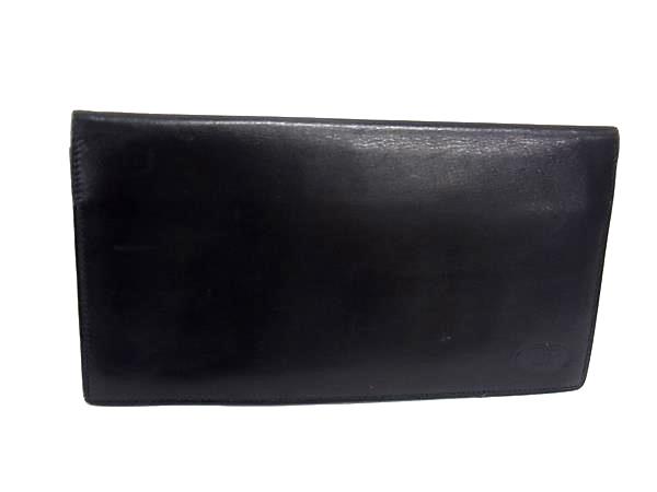 dunhill ダンヒル レザー 二つ折り 長�