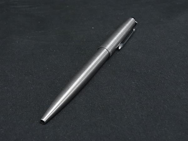 ■美品■ PARKER パーカー ノック式 ボールペン 筆記用具 文房具 ステーショナリー メンズ レディース シルバー系 DM6875