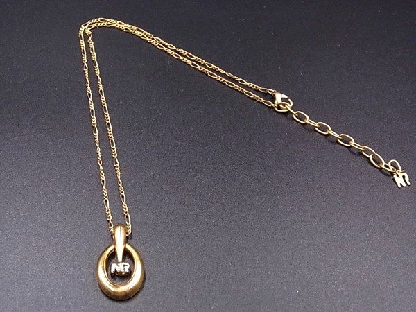 Beads - NINA RICCI ニナリッチ ネックレス ペンダント アクセサリー レディース ゴールド系×シルバー系 DM1073