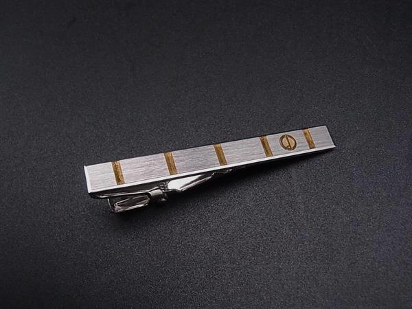 乐天商城 - ■美品■ dunhill ダンヒル タイクリップ ネクタイピン アクセサリー ビジネス 紳士 メンズ シルバー系×ゴールド系 DM4611