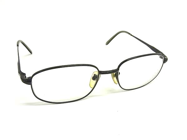 ALFREDO VERSACE アルフレッド ヴェルサーチ 度入り メガネ めがね 眼鏡 メンズ レディース ブラック系 DM7384