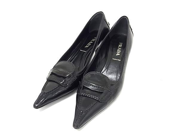 PRADA レディース靴 メーカー表記 36 2分の1　ダークパープル 楽天市場】プラダ 靴 サイズ 表（レディース靴｜靴）の通販