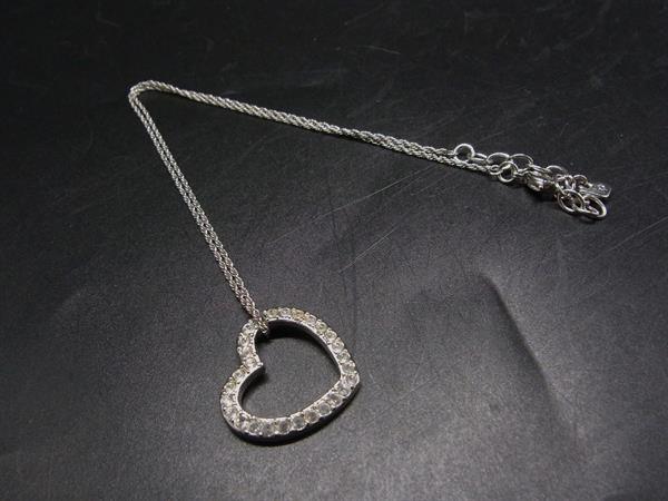 乐天商城 - ■美品■ SWAROVSKI スワロフスキー クリスタル ネックレス ペンダント アクセサリー レディース シルバー系×クリア DM6491