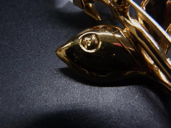 SWAROVSKI スワロフスキー フラワーモチーフ ピンブローチ ピンバッジ アクセサリ...