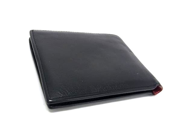 ■美品■ TUMI トゥミ レザー 二つ折り 財布 ウォレット 札入れ カード入れ メンズ ...