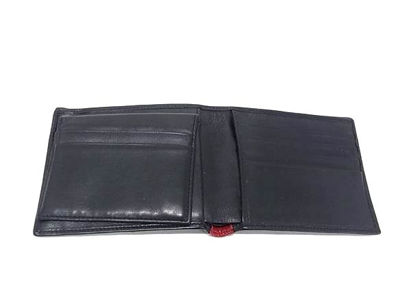 ■美品■ TUMI トゥミ レザー 二つ折り 財布 ウォレット 札入れ カード入れ メンズ ...