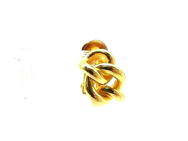 ChristianDior クリスチャンディオール 片耳のみ クリップ式 イヤリング アクセサリー レディース ゴールド系 DM4675