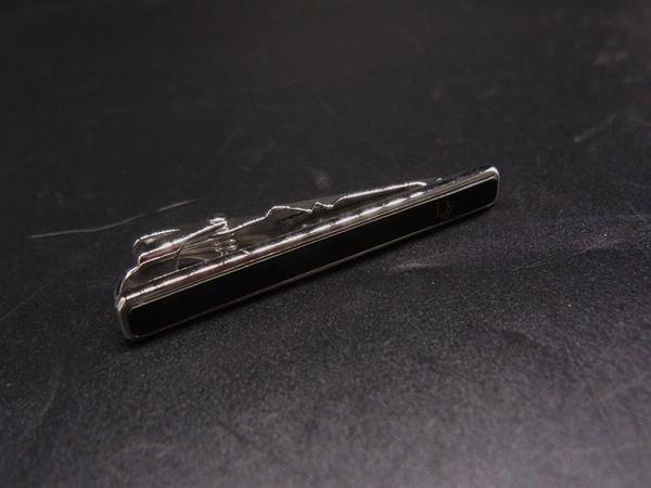 ChristianDior クリスチャンディオール ネクタイピン タイクリップ アクセサリー ビジネス 紳士 メンズ シルバー系 DM6641