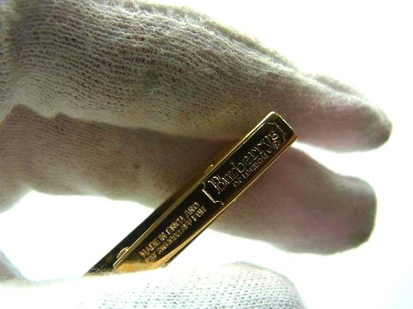 Burberrys バーバリーズ ネクタイピン タイクリップ アクセサリー ビジネス 紳士 メンズ ゴールド系 DM6673 ypeace2015-10082245 pleasure-Store 楽天市場店 サンプル画像3