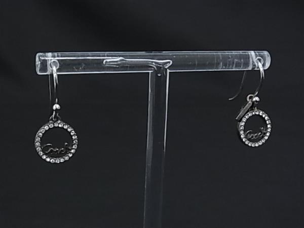 Hawaiian Jewelry - COACH コーチ ラインストーン フック式 ピアス アクセサリー レディース シルバー系 DN1703