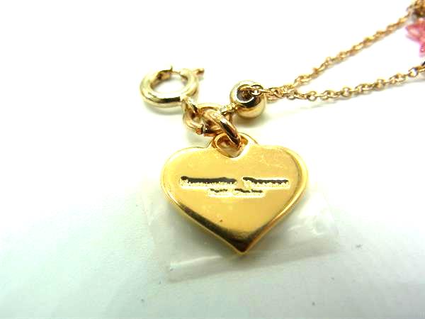 ■美品■ Samantha Thavasa サマンサタバサ ハートモチーフ スター パール チャーム アクセサリー ゴールド系 DY0564