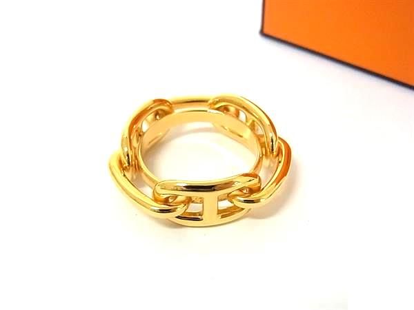 ■極美品■ HERMES エルメス シェーヌダンクル ルカデ レガート スカーフリング スカーフ留め アクセサリ..