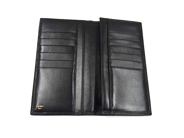 ■極美品■ Cartier カルティエ パシャ レザー 二つ折り 長財布 ウォッチ 札入れ 小...