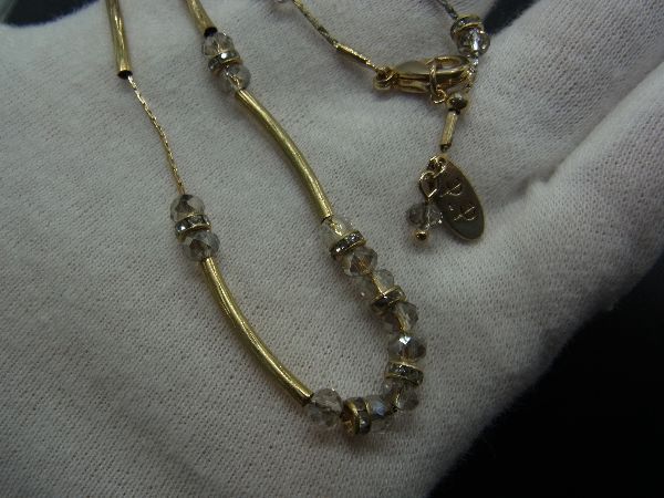 ■美品■ ROPÉ PICNIC ロペピクニック ビーズ ネックレス ペンダント アクセサリー レディース ゴールド系 DH1815 ypeace2015-10030276 pleasure-Store 楽天市場店 サンプル画像3