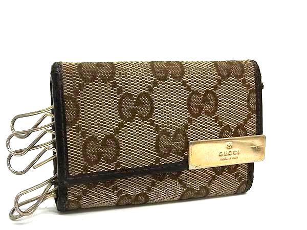 楽天市場】gucci グッチ キーケース キャンバスの通販
