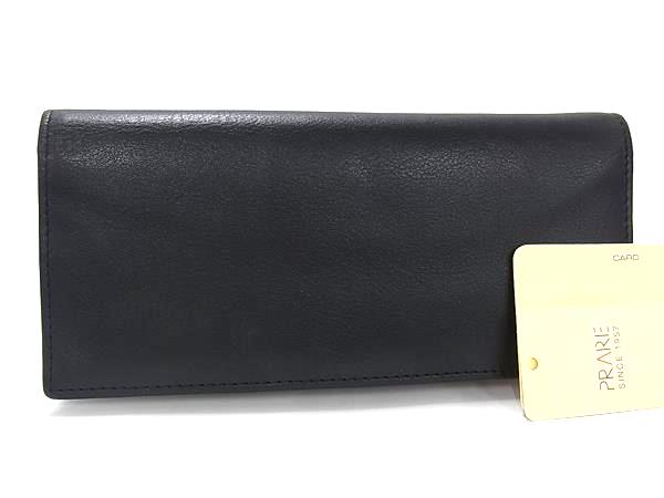 商品情報 ブランド名 PRARE プレリー 状態ランク Sランク(未使用品) ライン カラーブラック系 素材 レザー サイズ(cm) W 約19cm　H 約8.5cm　D 約0.5cm サイズ(inch) W 約7.48inch　H 約3.35inch　D 約0.20inch ポケット中 ポケット×2　札入れ×1　小銭入れ×1　カード入れ×10 付属品画像内にあるものが全てになります シリアル及び刻印 状態擦れ小 □□□　状態ランクについて　□□□ 【N】　新品 【S】　未使用品（展示品など） 【A】　傷汚れが少なく状態の良い商品 【B】　程よい使用感や多少の傷、汚れはあるが程度良好の商品 【C】　使用感の他、目立つ傷や汚れが見れる商品 【D】　かなり大きな痛みがある難あり商品 ※記載させていただきました状態説明・ランクは、あくまで弊社基準にて判断したものとなります。 その為、個人差による主観の差が生じる場合も御座いますので、あらかじめご了承頂いた上で、ご検討下さいませ。 pleasure（株式会社peace）が販売しています。 出品中の商品につきましては全て正規品(本物）でございます。 （古物許可証第305521507463東京都公安委員会）