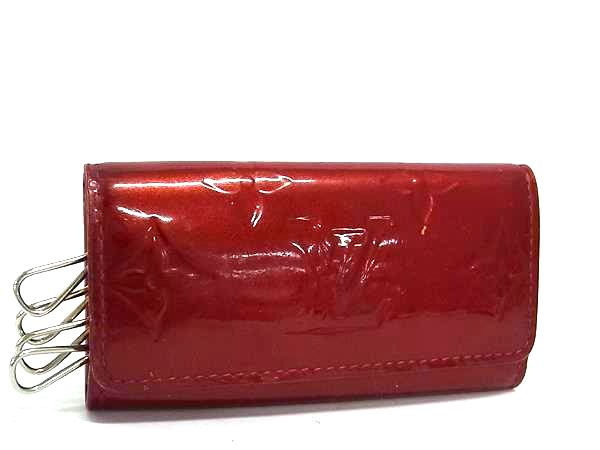 楽天市場】ヴィトン M91211 ヴェルニ ミュルティクレ 4 レッドの通販