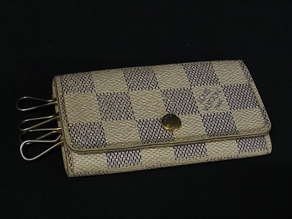 楽天市場】ルイヴィトン 4連キーケース ダミエアズール ミュルティクレ