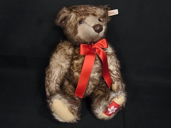 Bear - ■美品■ Steiff シュタイフ 652615 ハーモニー 香港 1997体限定 グロウラー テディベア くま クマ ぬいぐるみ ブラウン系 FF7712