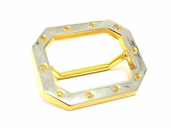 ■美品■ MALKA マルカ スカーフリング スカーフ留め アクセサリー レディース ゴールド系 DE9010