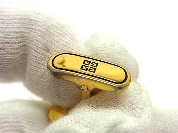 pleasure-Store 楽天市場店のGIVENCHY ジバンシィ カフスボタン カフリンクス アクセサリー 紳士 ビジネス メンズ ゴールド系×シルバー系 DF4746 冠婚葬祭 結婚式 葬式｜アングル3