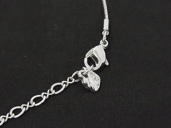 pleasure-Store 楽天市場店の■美品■ SWAROVSKI スワロフスキー ラインストーン ネックレス ペンダント アクセサリー レディース シルバー系 DN8866｜アングル3
