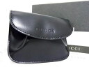 グッチ ■新品同様■ GUCCI グッチ 030 2091 1364 レザー コインケース コインパース 小銭入れ メンズ レディース ブラック系 CC2022