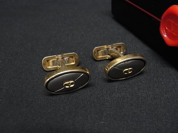 Jewelry, Accessories - VALENTINO GARAVANI ヴァレンティノ ガラヴァーニ ロゴ カフスボタン カフリンクス アクセサリー 紳士 メンズ ゴールド系 DE5122 冠婚葬祭 結婚式 葬式