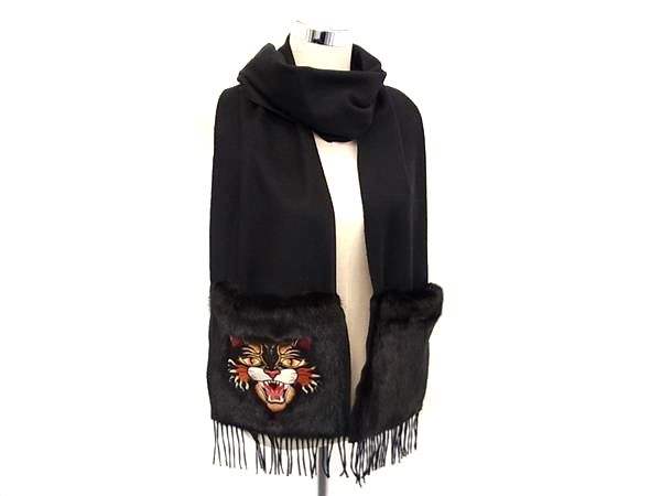 楽天市場】gucci グッチ ファー ストールの通販