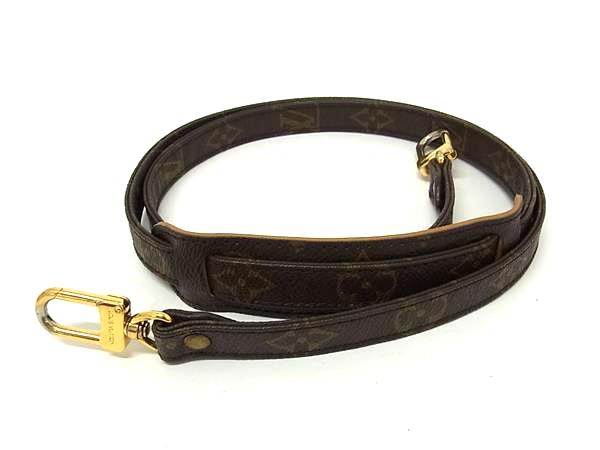 樂天商城 - ■美品■ LOUIS VUITTON ルイヴィトン モノグラム バッグ用 ショルダーストラップ 斜め掛け 肩掛け レディース ブラウン系 BP9822