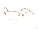 ■美品■ ChristianDior クリスチャンディオール 度入り めがね メガネ 眼鏡 レディース ピンクゴールド系 DJ2805(4)