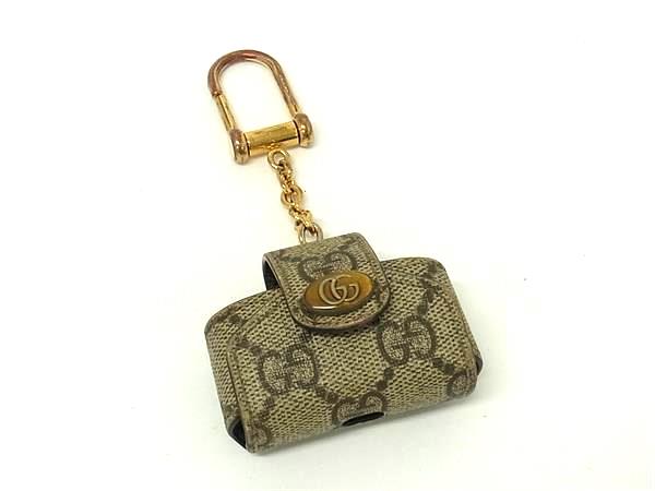 GUCCI AirPodsケース GGスプリーム オフィディア キーホルダー付 GUCCI AirPods Case Ophidia GG Supreme