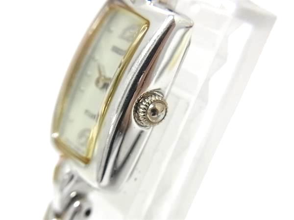 ■美品■ SEIKO セイコー ティセ SS クォーツ 腕時計 ウォッチ レディース シルバー系 DK3169