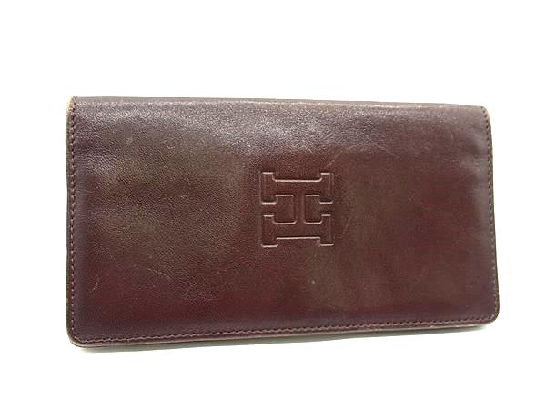 HIROFU ヒロフ レザー 二つ折り 長財布 ウォレット 札入れ 小銭入れ メンズ ブラウン系 DM1727