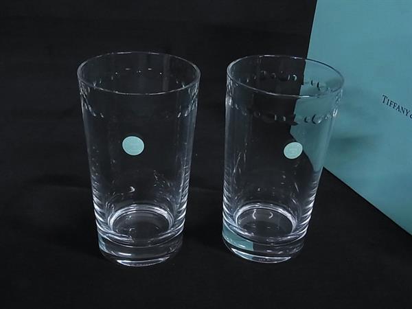 乐天商城 - ■新品■未使用■ TIFFANY＆Co ティファニー スウィング グラス タンブラー コップ 食器 テーブルウェア 2個セット クリア BM8635