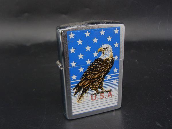 ZIPPO ジッポー 1993年製 USA イーグル 鷲 高級ライター オイルライター 喫煙グッズ 喫煙具 レディース メンズ シルバー系 DJ3743