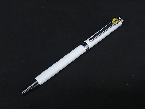 ■美品■ SHEAFFER シェーファー フェラーリ コラボ インテンシティ ツイスト式 ボールペン 筆記用具 文房具 ホワイト系 DK3736