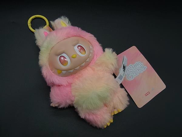 乐天商城 - ■美品■ POPMART ポップマート ラブブ ビッグイントゥエナジー LOYALTY ロイヤリティ ぬいぐるみ バッグチャーム ピンク系 DM1701