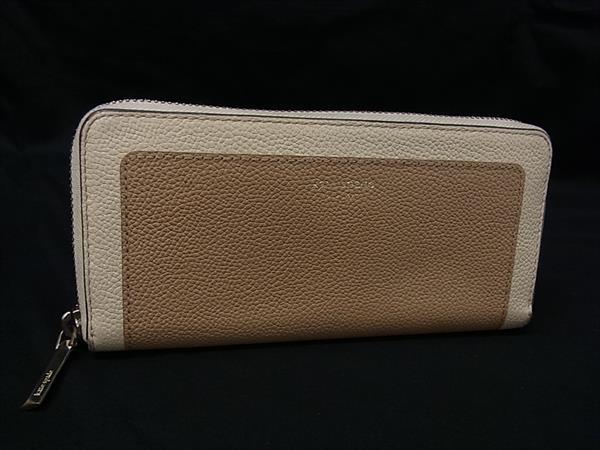 kate spade ケイトスペード PWRU7100 レザー ラウンドファスナー 長財布 ウォレッ...